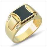Chevalière homme or 14K un soupçon de brillance de diamant