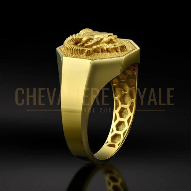 Chevaliere animal homme sale