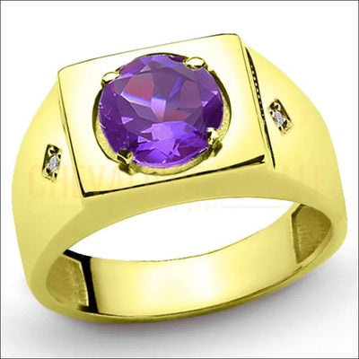 Chevalière homme or jaune 8 carats une pièce éloquente - 48