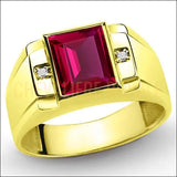 Chevalière homme or jaune 18 carats complexité et minimalisme