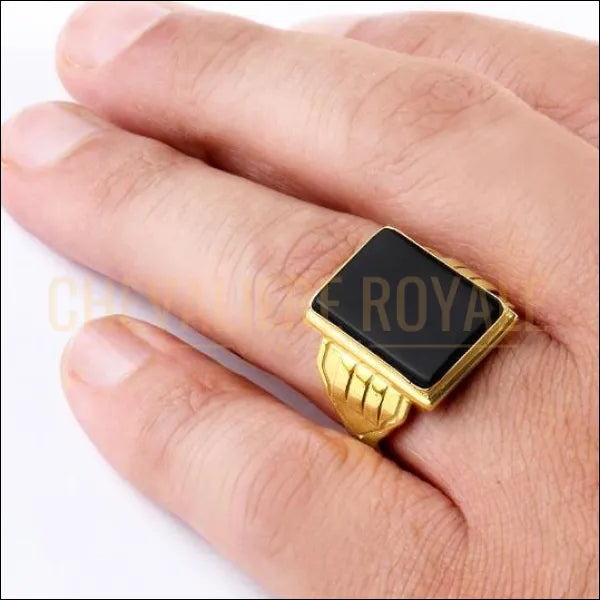 Chevaliere or onyx homme hotsell
