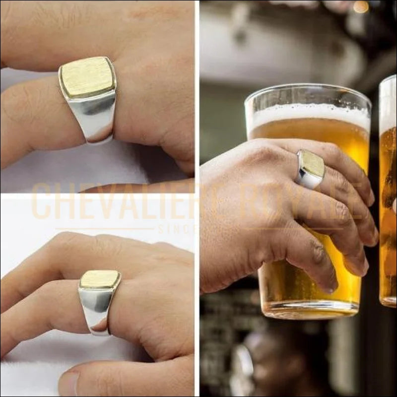 Chevaliere-homme-argent-gravee-logo-texte-chiffre