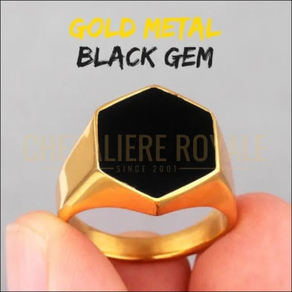 Bague Chevalière pour homme spécialement préparée pour les gentlemans