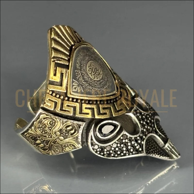 Chevaliere-Musulmane-Heritage_Calligraphie-Sacree-Chevaliere-Royale