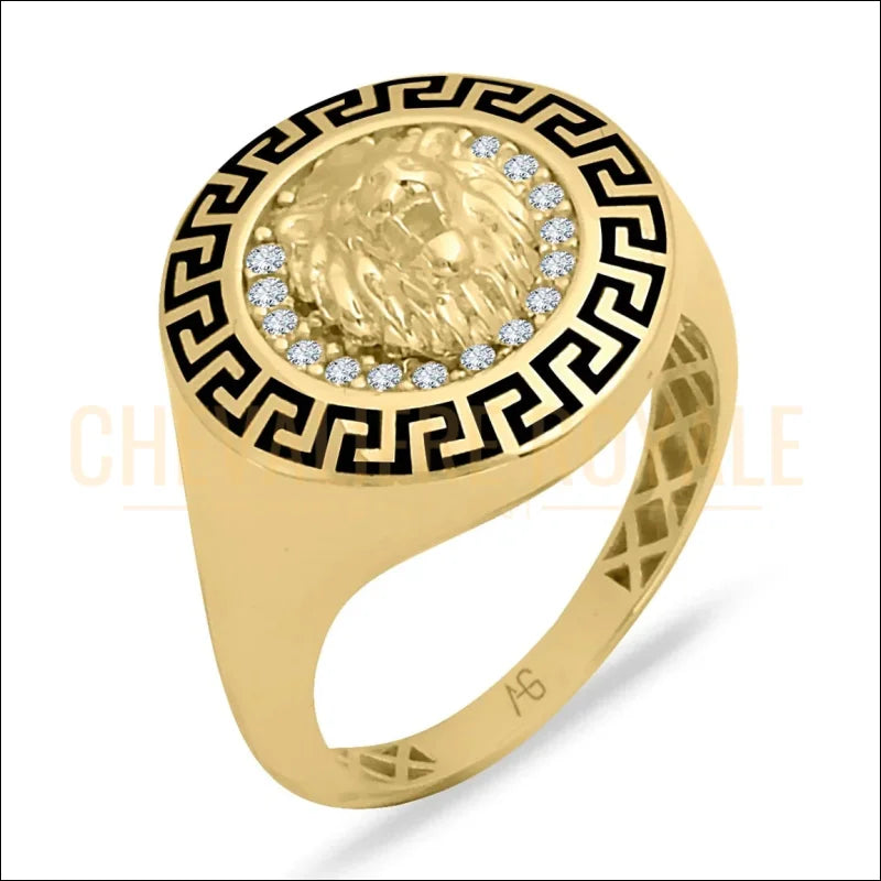 bague-ovale-chevaliere-or-pour-hommes-tete-de-lion-chevaliere-royale-1