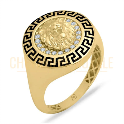 bague-ovale-chevaliere-or-pour-hommes-tete-de-lion-chevaliere-royale-1