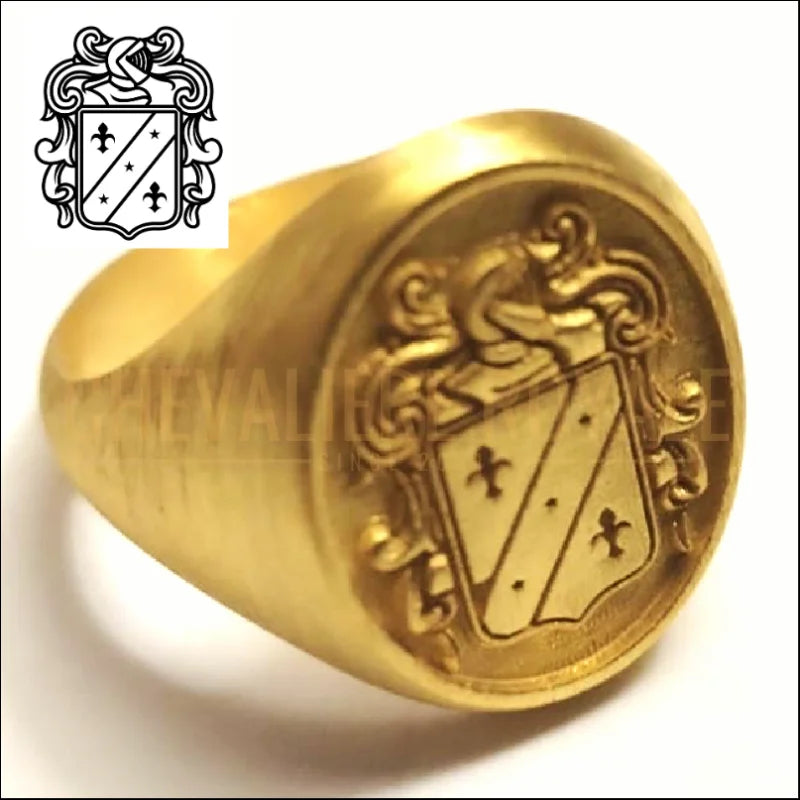 Chevalière Ovale en Or Plaqué 14 Carats : Un Bijou Personnalisable