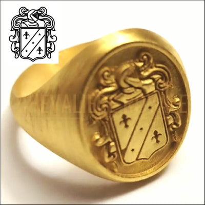 Chevalière Ovale en Or Plaqué 14 Carats : Un Bijou Personnalisable