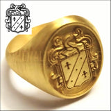 Chevalière Ovale Or Plaqué 14 Carats : Bijou Personnalisable