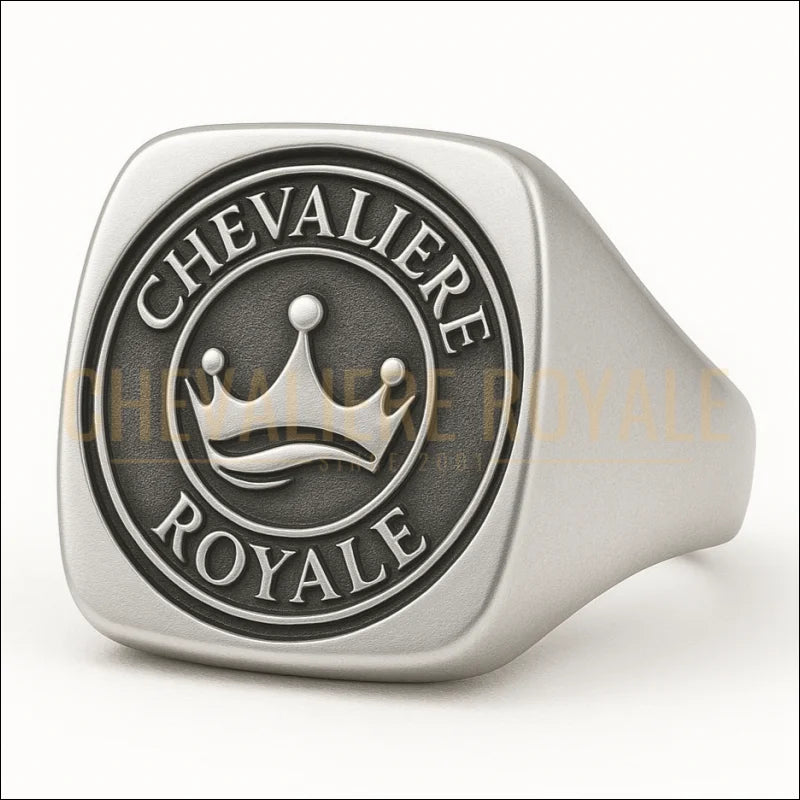 bagues-personnalisee-gravure-logo-armoirie-chevaliere-royale-argent-massif