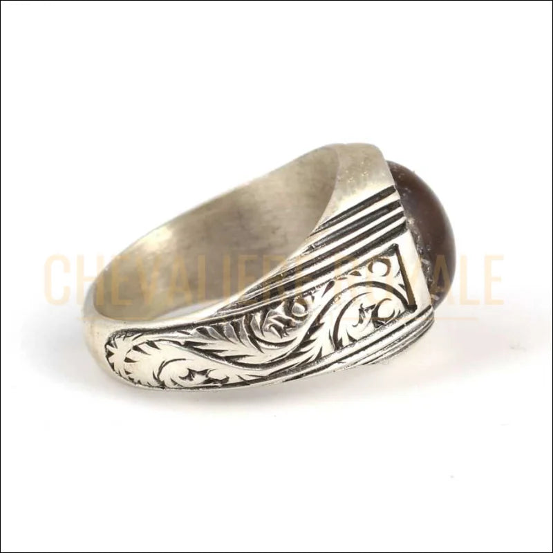 bague-pierre-oeil-de-tigre-chevaliere-prestige-royale-hommes