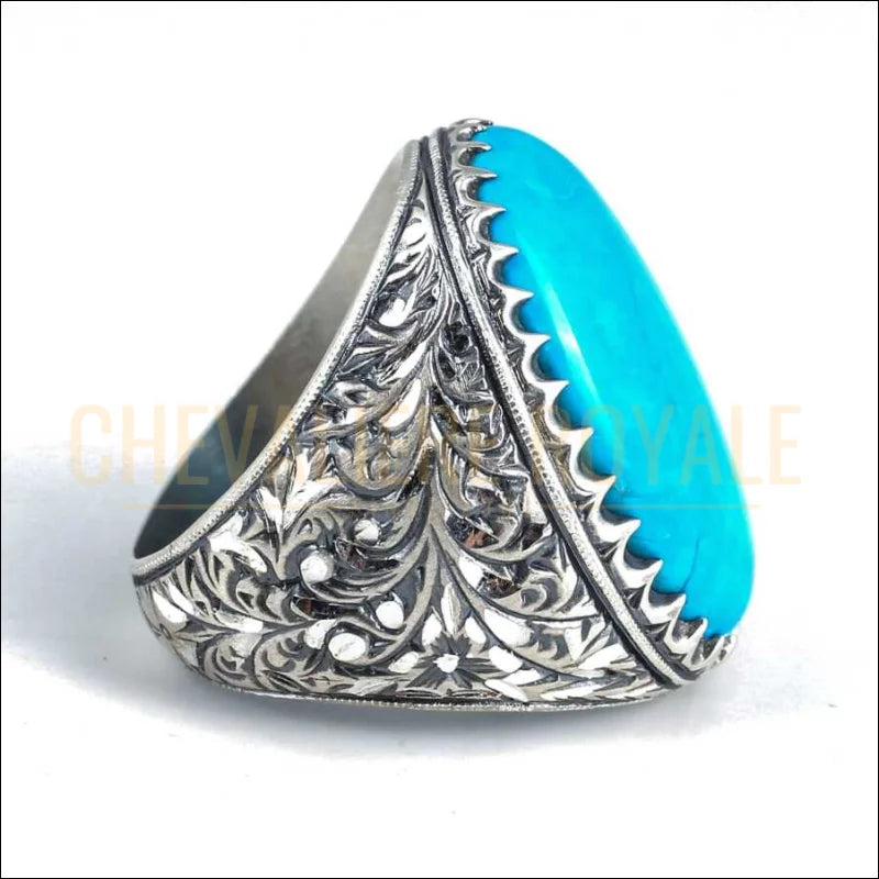 grosse-chevaliere-argent-bague-pierre-turquoise-pour-hommes-chevaliere-royale-11
