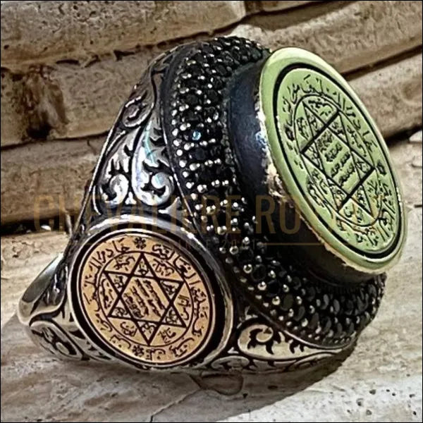 Bague sceau homme sale