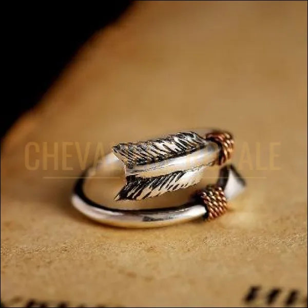 Chevaliere Royale - bague gothique  pour homme femme argent la flèche d'amour d'Eros bijoux