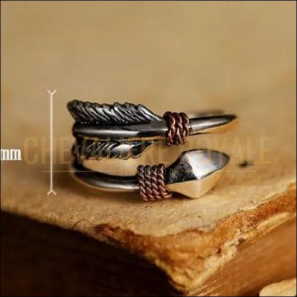 Chevaliere Royale - bague gothique  pour homme femme argent la flèche d'amour d'Eros  pas cher