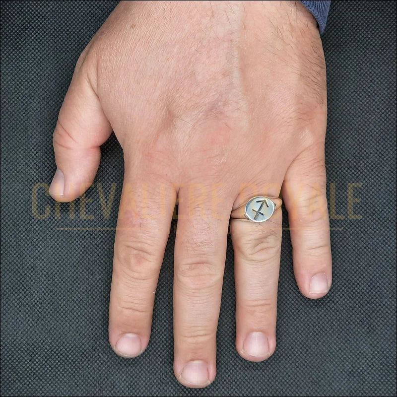 Bague-Sagittaire-Femme-Argent-Massif–Gravure-Astrologique-Sagitaire-Chevaliere-Royale