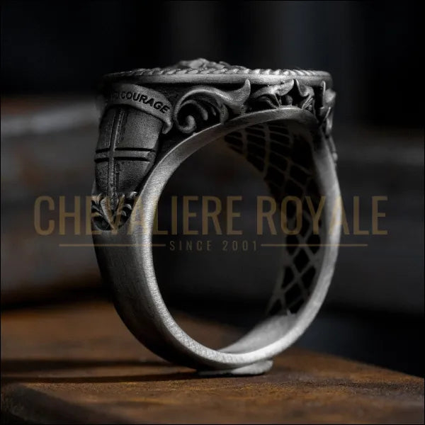 Chevalière Hommes- St Georges et le Dragon -  CHEVALIERE ROYALE-2024