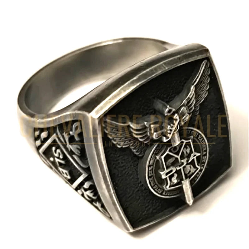Chevaliere-personnalisée-3d-blason-chevaliere-royale