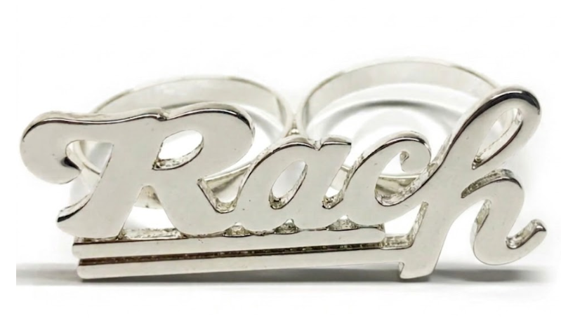 Bague personnalisé - Rachid Slimani
