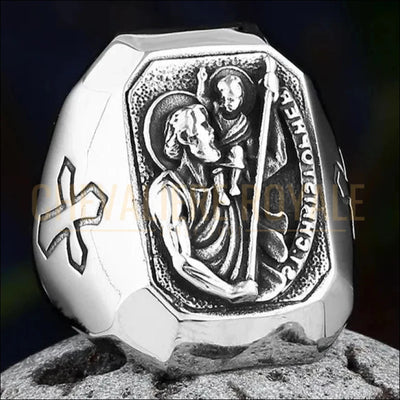 Croix Latérales: Chevalière Homme Sainte et Raffinée-Chevaliere Royale - 