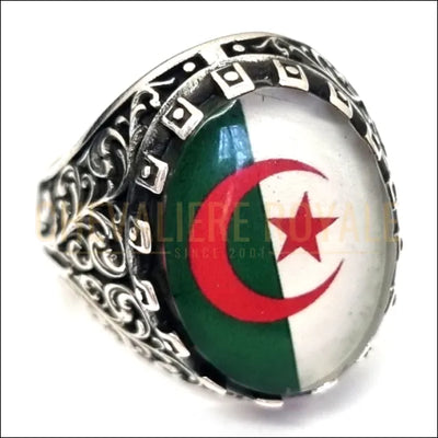 Exprimez votre fierté avec une chevalière algérie en argent