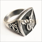 Grosse Chevalière pour Homme en Argent – Pièce Unique d’Occasion (20 g)