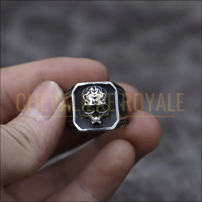 Chevalière Homme Tête de Mort Maya | Chevalière Homme | Livraison offerte Chevalière Homme Tête de Mort Maya | Chevalière Homme | Livraison offerte