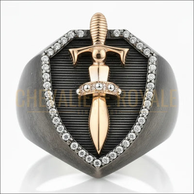 chevaliere-de-luxe-epee-en-or-forme-bouclier-chevaliere-royale