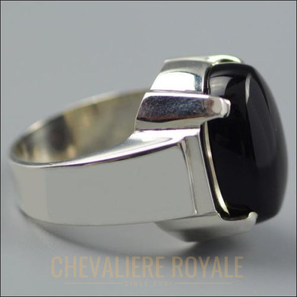 chevaliere-homme-argent-massif-agate-rouge-naturelle.