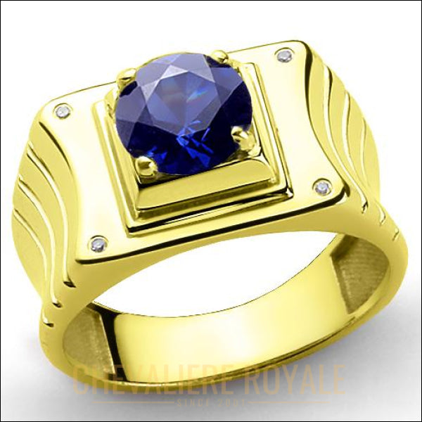 bague-chevaliere-or-14-carats-saphir-bleue-polyvalant