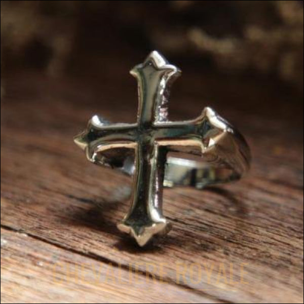 Chevalières royale pour hommes en argent religieuse la croix orthodoxe