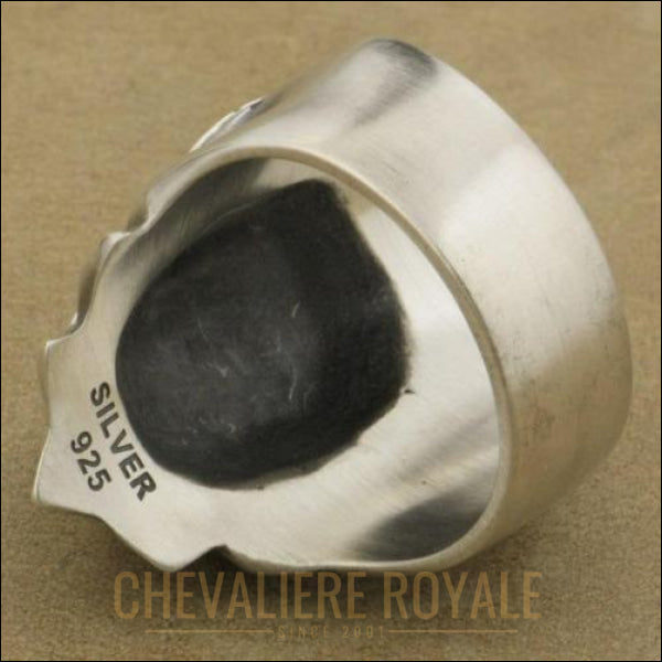 Chevaliere-tete-de-lion-argent-massif-design-pouvoir-silver925