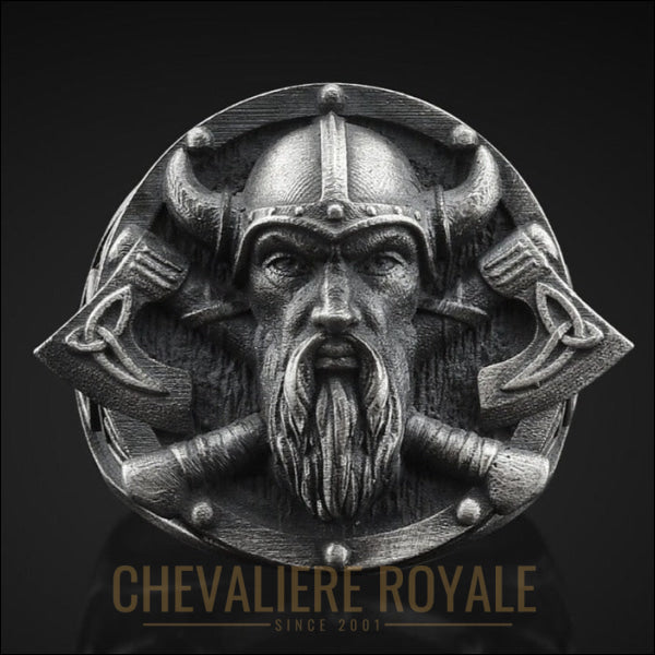 Chevalière Viking Warrior | Force et de bravoure - Chevaliere Royale - 2