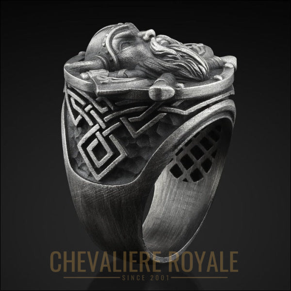 Chevalière Viking Warrior | Force et de bravoure - Chevaliere Royale - 4