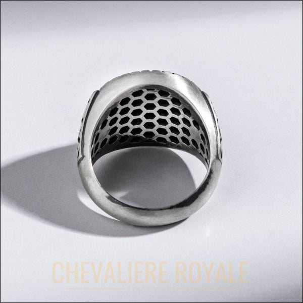 Chouette en Argent: Chevalière Distinctive-Chevaliere Royale - 1254